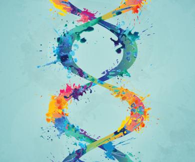 DNA Helix Illustration